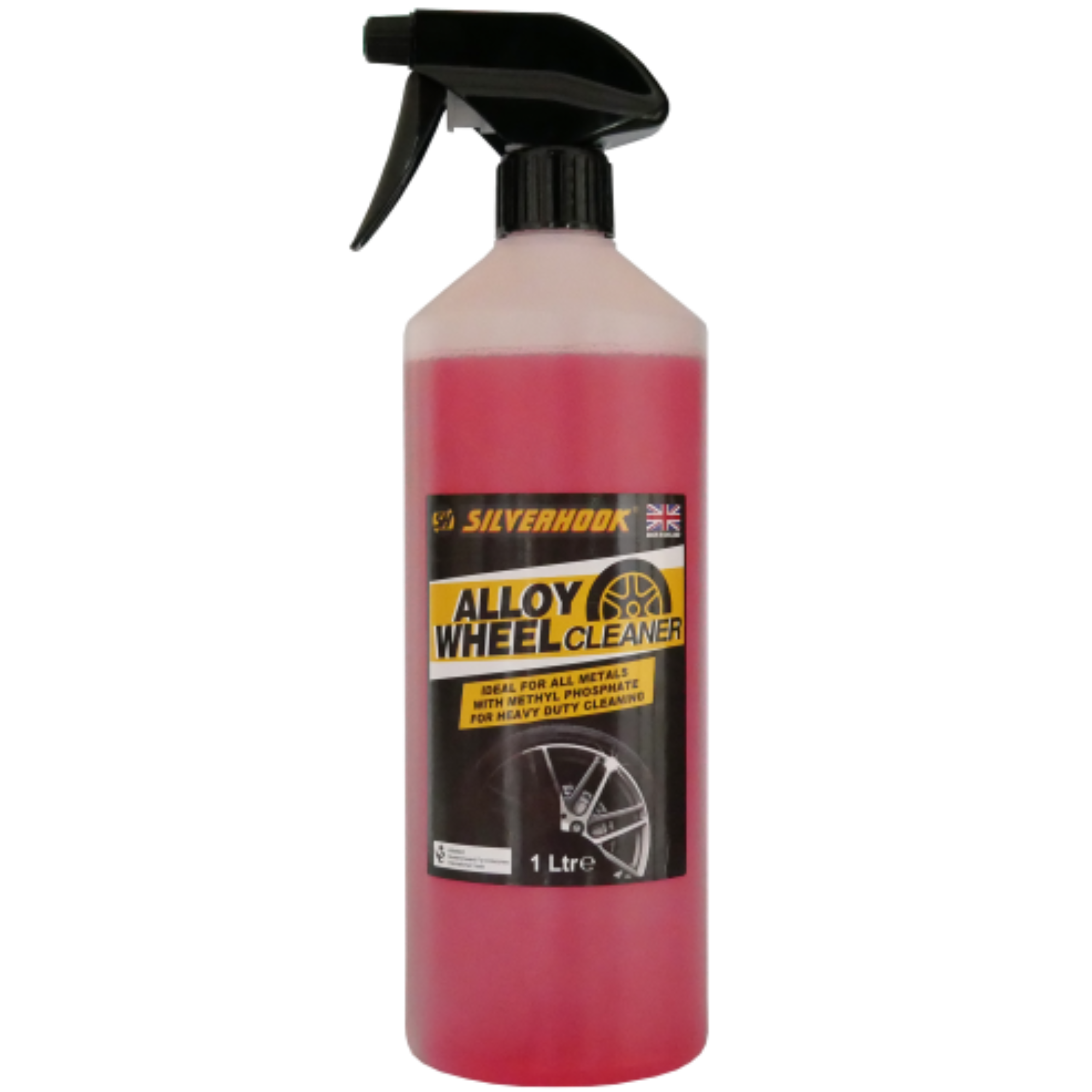 SILVERHOOK Alloy Wheel Cleaner Grease Traffic Film Brake Debris Remover 750ml